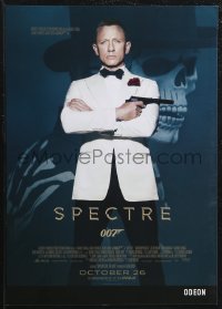 2c0212 SPECTRE advance English mini poster 2015 Daniel Craig as James Bond 007 with gun!