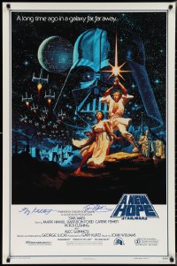 2c1397 STAR WARS style A signed Kilian 1sh R1993 by both poster artists Greg AND Tim Hildebrandt!