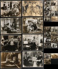 2d0489 LOT OF 27 11X14 STILLS 1940s great scenes from Italian movies released in New York City!