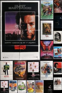 2d0313 LOT OF 22 FOLDED ONE-SHEETS 1960s-1980s great images from a variety of different movies!