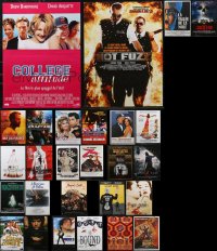 2d1152 LOT OF 27 FORMERLY FOLDED FRENCH 15X21 POSTERS 1970s-2010s a variety of movie images!