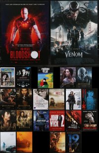 2d1154 LOT OF 25 FORMERLY FOLDED FRENCH 15X21 POSTERS 2000s-2010s a variety of movie images!