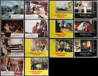 2d0442 LOT OF 14 LOBBY CARDS FROM WOODY ALLEN MOVIES 1970s incomplete sets from three movies!
