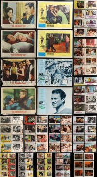 2d0342 LOT OF 142 1960S LOBBY CARDS 1960s incomplete sets from a variety of different movies!