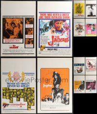 2d0049 LOT OF 23 UNFOLDED WINDOW CARDS 1960s-1970s great images from a variety of different movies!