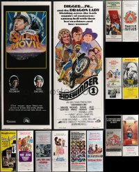 2d1059 LOT OF 16 UNFOLDED 1970S INSERTS 1970s great images from a variety of different movies!
