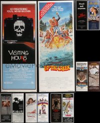 2d1074 LOT OF 12 UNFOLDED 1980S INSERTS 1980s great images from a variety of different movies!