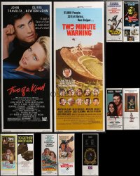 2d1070 LOT OF 13 UNFOLDED MOSTLY 1970S INSERTS 1970s great images from a variety of movies!