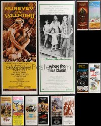 2d1075 LOT OF 12 UNFOLDED 1970S INSERTS 1970s great images from a variety of different movies!