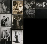 2d0494 LOT OF 9 11X14 DELUXE OVERSIZED STILLS 1930s great images from a variety of movies!