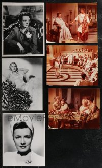2d0776 LOT OF 8 OVERSIZED RE-STRIKE PHOTOS 1970s portraits of top actresses + great movie scenes!