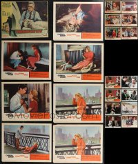 2d0428 LOT OF 22 LOBBY CARDS 1950s-2000s incomplete sets from a variety of different movies!