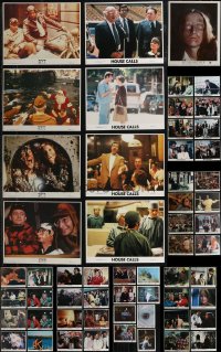 2d0798 LOT OF 57 COLOR MINI LOBBY CARDS 1970s-1980s great scenes from a variety of movies!