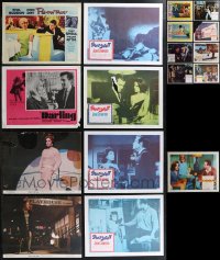 2d0425 LOT OF 25 LOBBY CARDS 1960s incomplete sets from a variety of different movies!