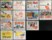 2d0486 LOT OF 13 TITLE CARDS 1960s great images from a variety of different movies!