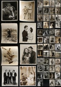 2d0799 LOT OF 55 8X10 STILLS 1930s-1950s great portraits from a variety of different movies!