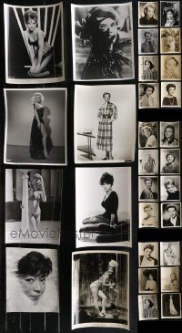2d0830 LOT OF 30 1950S-60S FEMALE PORTRAIT 8X10 STILLS 1950s-1960s leading & supporting ladies!