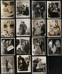 2d0842 LOT OF 23 1930S-40S 8X10 STILLS 1930s-1940s scenes & portraits from a variety of movies!