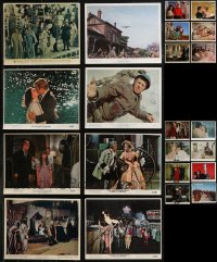 2d0844 LOT OF 22 COLOR 8X10 STILLS 1950s-1960s great scenes from a variety of different movies!