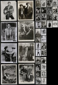 2d0811 LOT OF 40 GARY COOPER 8X10 STILLS 1940s-1950s a variety of great portraits & movie scenes!