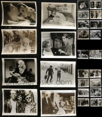 2d0840 LOT OF 24 1950S-60S 8X10 STILLS 1950s-1960s great scenes from a variety of movies!