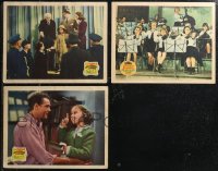 2d0478 LOT OF 3 SHIRLEY TEMPLE LOBBY CARDS 1930s Just Around the Corner, Little Miss Broadway!