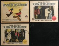 2d0481 LOT OF 3 1925 A SON OF HIS FATHER LOBBY CARDS 1925 Bessie Love, Warner Baxter, Fleming