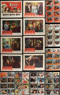 2d0353 LOT OF 88 1950S LOBBY CARDS 1950s complete sets from eleven different movies!