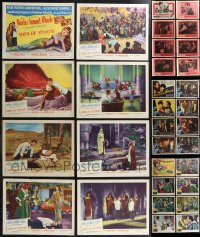 2d0398 LOT OF 40 1940S LOBBY CARDS 1940s complete sets from five different movies!