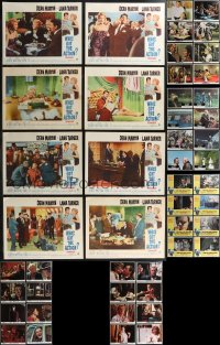 2d0373 LOT OF 63 LOBBY CARDS 1960s-1980s complete sets from eight different movies!