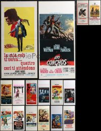 2d1009 LOT OF 21 MOSTLY FORMERLY FOLDED ITALIAN LOCANDINAS 1960s-2010s a variety of movie images!
