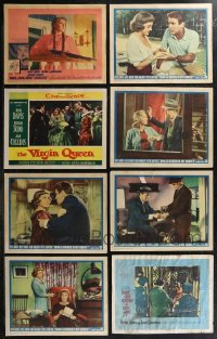 2d0460 LOT OF 8 LOBBY CARDS FROM BETTE DAVIS MOVIES 1950s-1960s Hush Hush Sweet Charlotte & more!