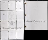2d0666 LOT OF 13 TV COPY SCRIPTS 1980s you can see exactly how the original script was written!