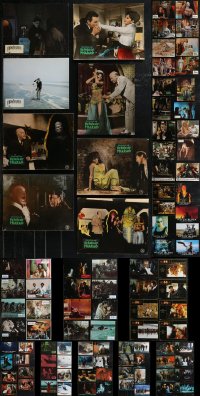 2d0346 LOT OF 114 HORROR/SCI-FI NON-US LOBBY CARDS 1960s-2000s great scenes from scary movies!