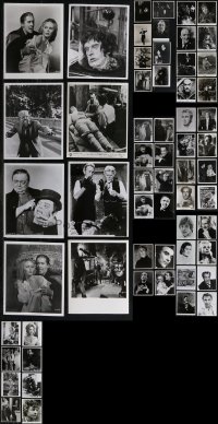 2d0938 LOT OF 60 HORROR REPRO PHOTOS 1980s great portraits of top stars + classic movie scenes!