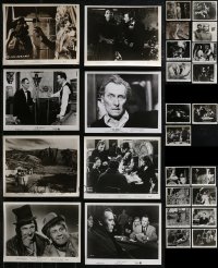 2d0822 LOT OF 35 HORROR 8X10 STILLS 1950s-1970s great scenes from several scary movies!