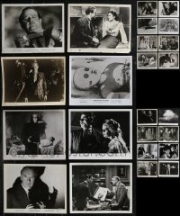 2d0838 LOT OF 24 HORROR 8X10 STILLS 1950s-1990s great scenes from several scary movies!