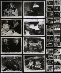 2d0806 LOT OF 45 HORROR 8X10 STILLS 1950s-1970s great scenes from several scary movies!