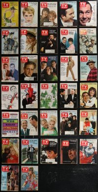 2d0900 LOT OF 32 TV GUIDE 1967 MAGAZINES 1967 filled with great television images & articles!