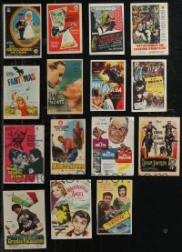 2d0893 LOT OF 15 SPANISH HERALDS 1950s-1960s great images from a variety of different movies!