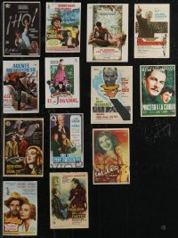 2d0895 LOT OF 13 SPANISH HERALDS 1950s-1970s great images from a variety of different movies!