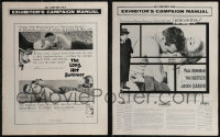 2d0244 LOT OF 2 PAUL NEWMAN PRESSBOOKS 1950s-1960s The Hustler & The Long Hot Summer!