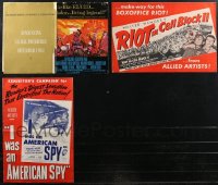 2d0241 LOT OF 3 ALLIED ARTISTS PRESSBOOKS 1950s-1960s advertising for a variety of movies!