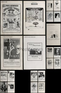 2d0149 LOT OF 21 1960S-70S UNITED ARTISTS PRESSBOOKS 1960s-1970s advertising for a variety of movies!