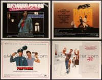 2d1192 LOT OF 9 UNFOLDED 1980S HALF-SHEETS 1980s a variety of cool movie images!