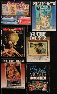 2d0673 LOT OF 15 BRUCE HERSHESON MOVIE POSTER SOFTCOVER BOOKS 2000s filled with great color images!