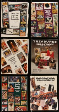 2d0642 LOT OF 6 CAMDEN HOUSE AUCTION CATALOGS 1990s vintage movie posters & other memorabilia!