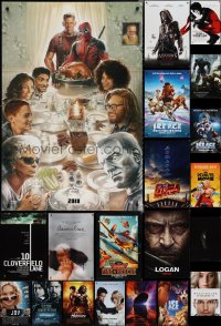 2d1253 LOT OF 20 UNFOLDED DOUBLE-SIDED 27X40 ONE-SHEETS 2010s a variety of cool movie images!