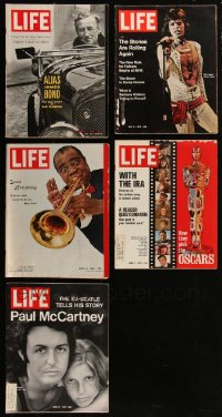 2d0593 LOT OF 5 1960S LIFE MAGAZINES 1960s filled with great images & articles!
