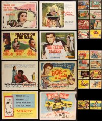 2d0485 LOT OF 33 TITLE CARDS 1940s-1950s great images from a variety of different movies!